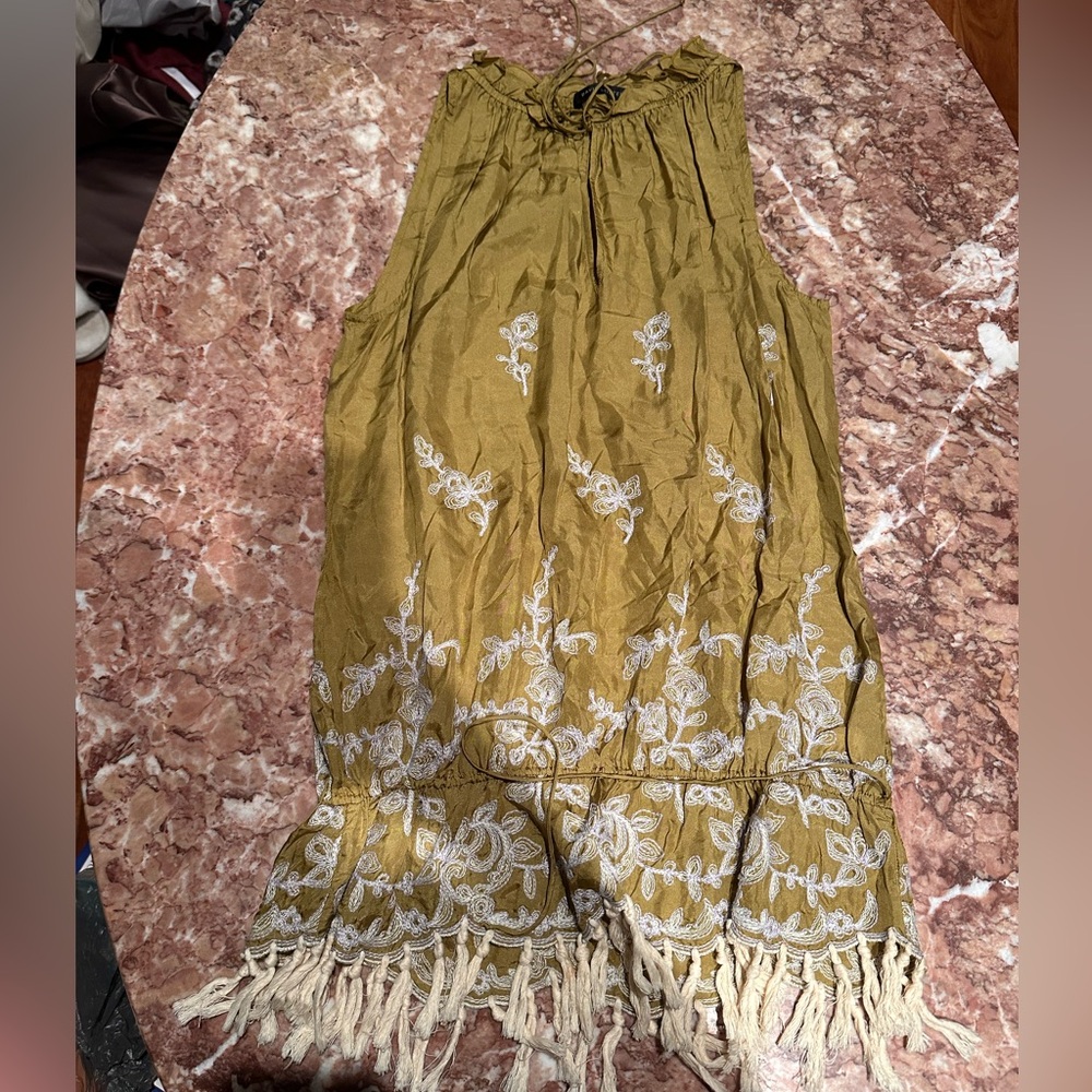 David Meister Elegant Gold Tank